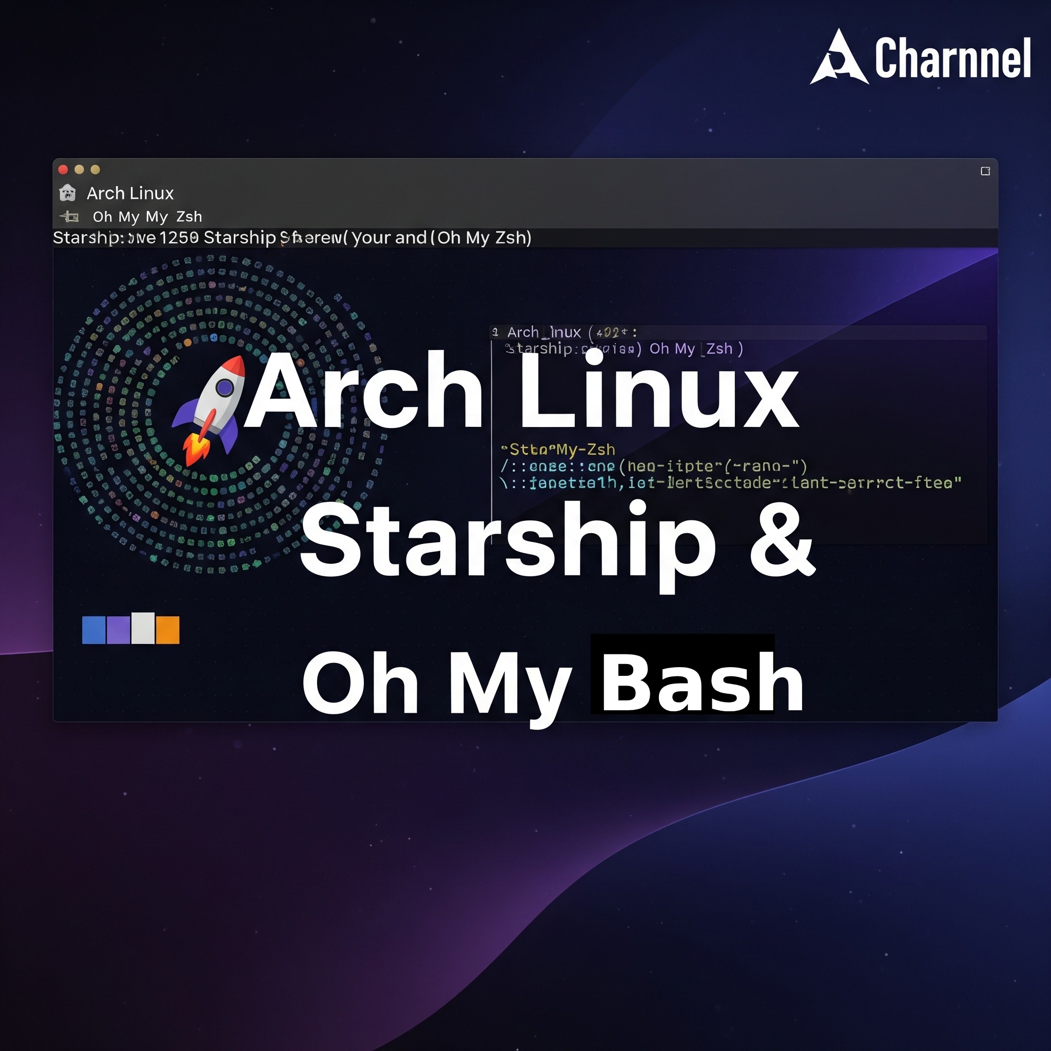 🔧 Cómo Personalizar tu Terminal en Arch Linux con Starship + Oh My Bash 🐧✨